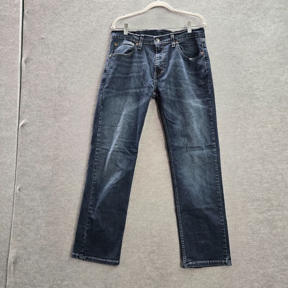 Levi's 559 Men Jeans 32x30 Blue Denim Relaxed Straight Fit Pocket Mid Rise Adult - Picture 1 of 14